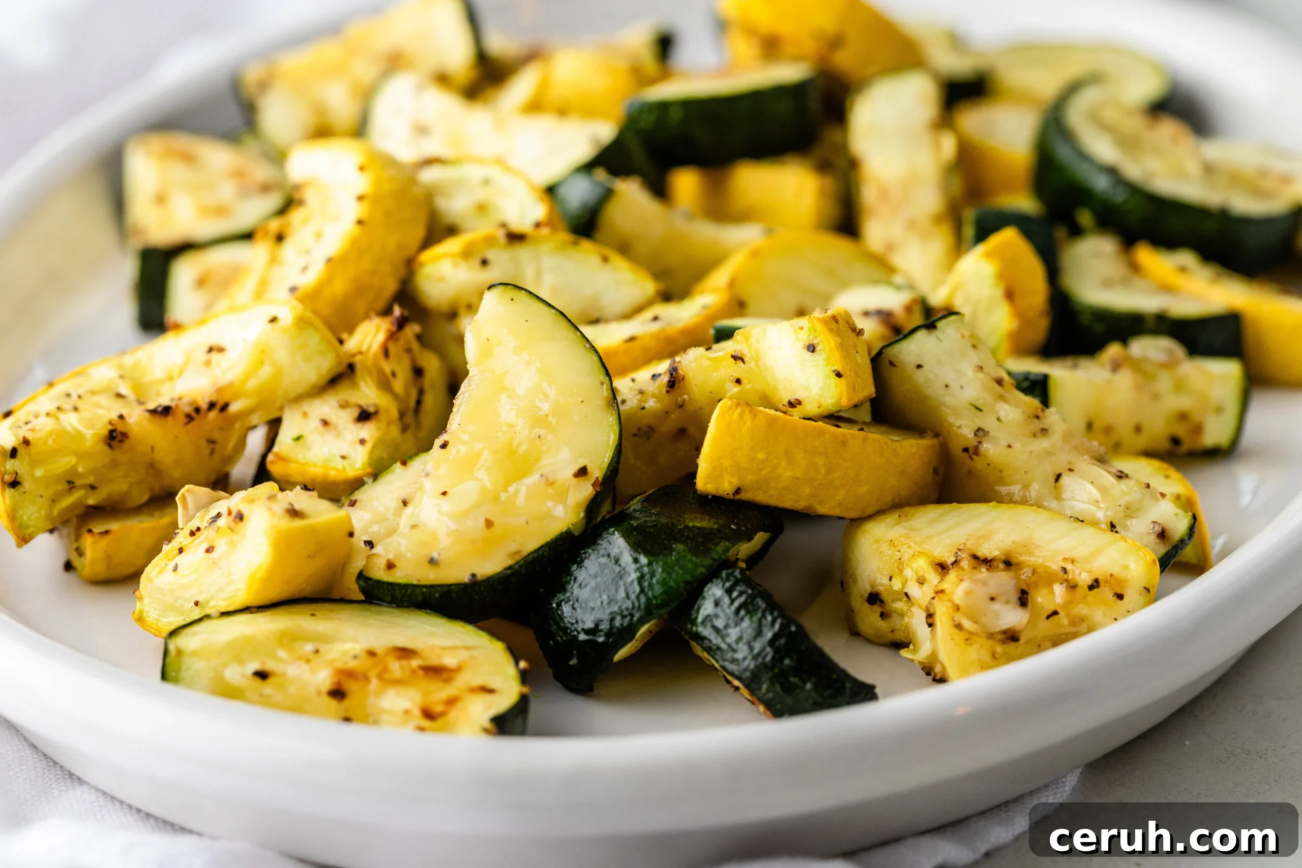 Roasted Zucchini and Summer Squash with Garlic and Parmesan 7 img 87367 6