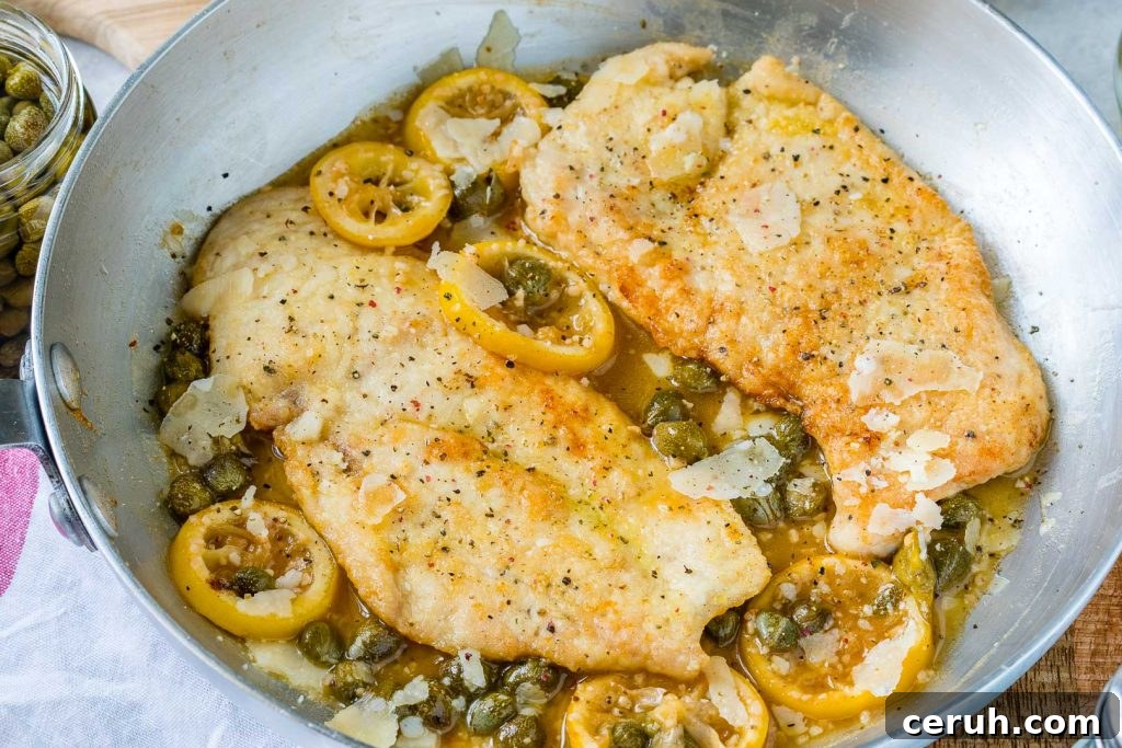 One-Pan Chicken Piccata Dinner Recipe for Date Night 2 One Pan Chicken Piccata Recipe