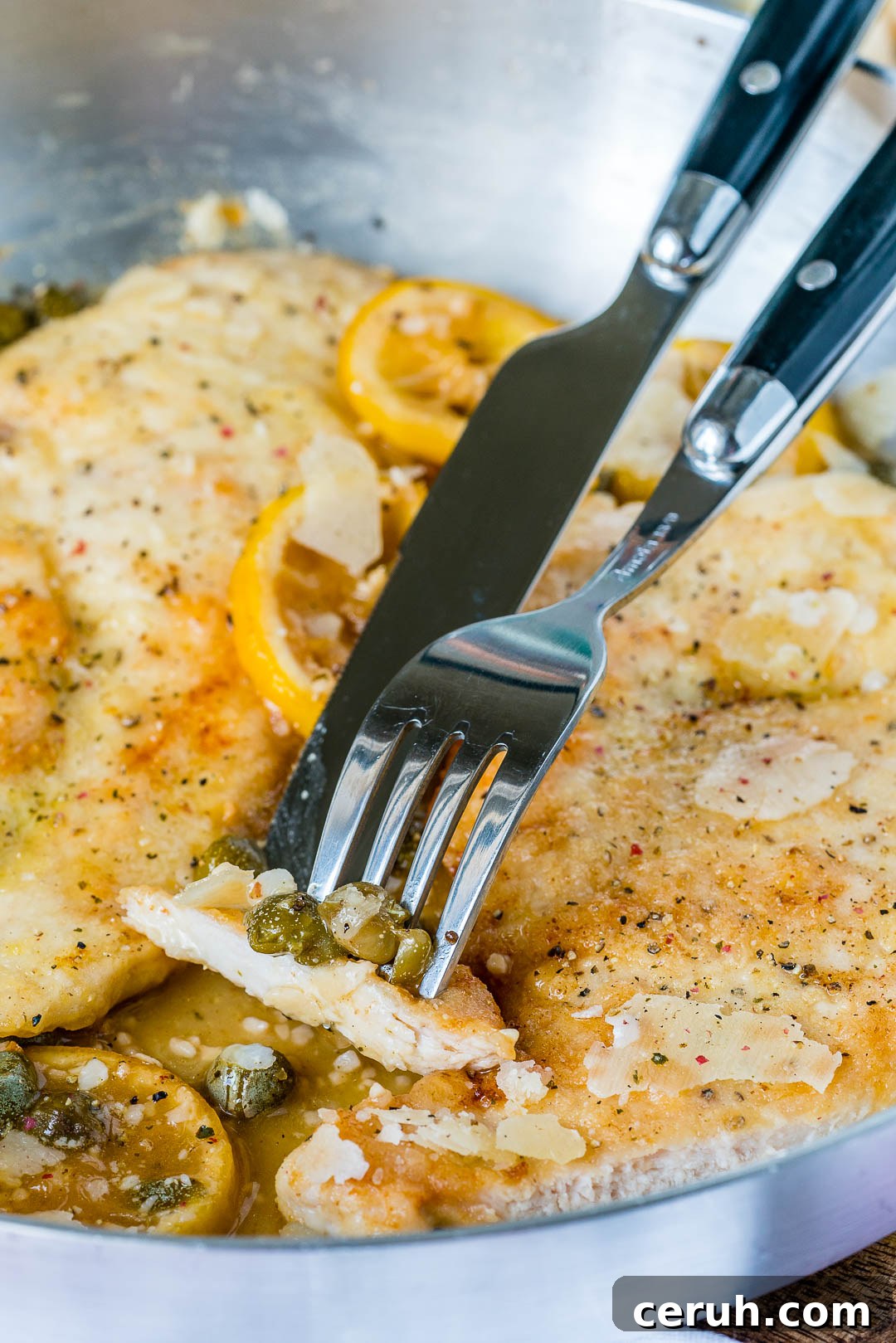 One-Pan Chicken Piccata Dinner Recipe for Date Night 5 One Pan Chicken Piccata Recipe Eating Clean