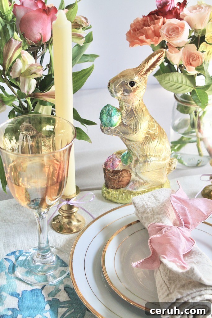 easter table settings