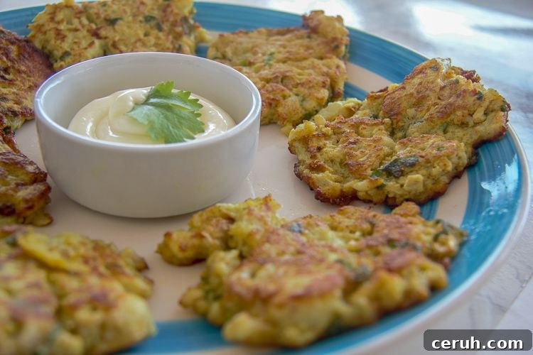 cauliflower fritters