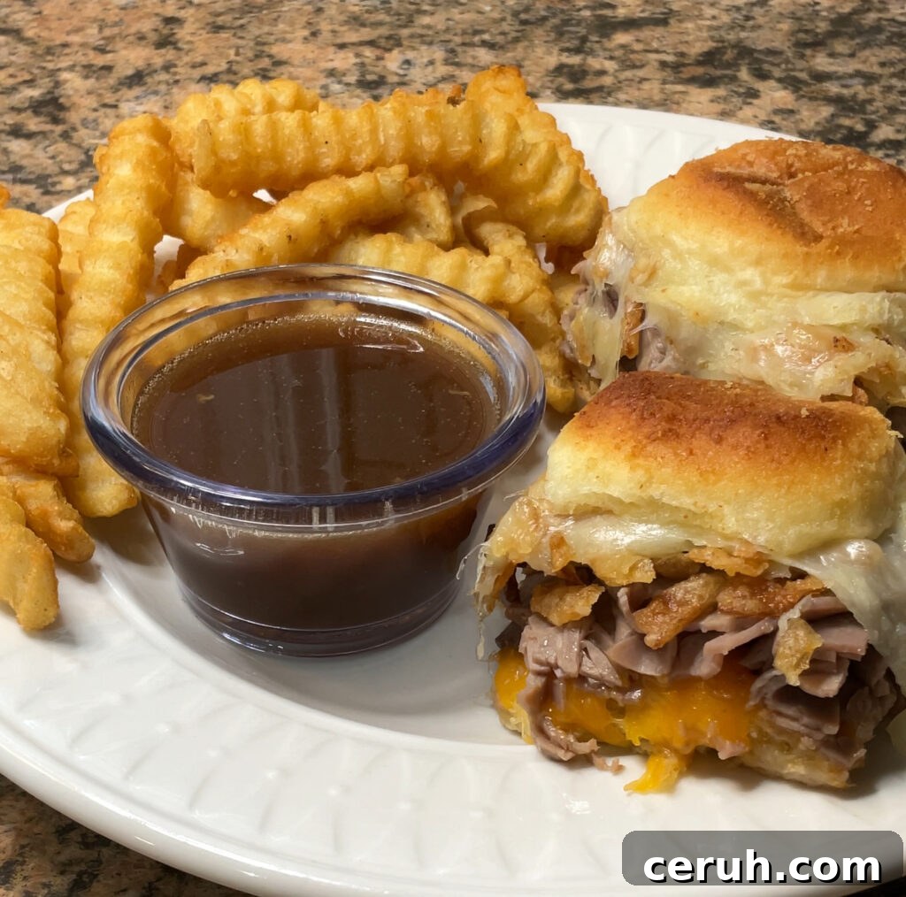 French Dip Sliders