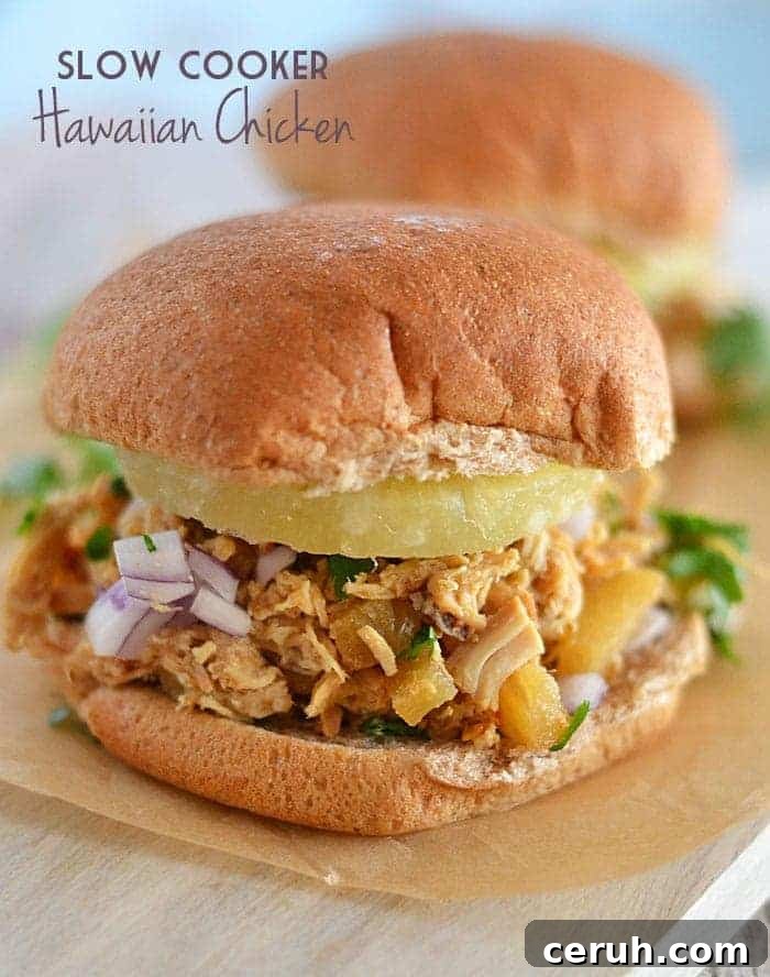 Sunday Meal Plan Week 101: Simple Recipes & Grocery List 20 Slow cooker Hawaiian chicken