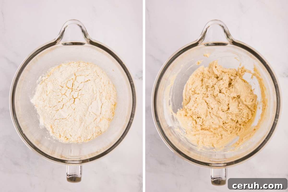 two bowls of dough 