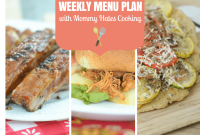 Weekly Meal Plan: Week of August 16