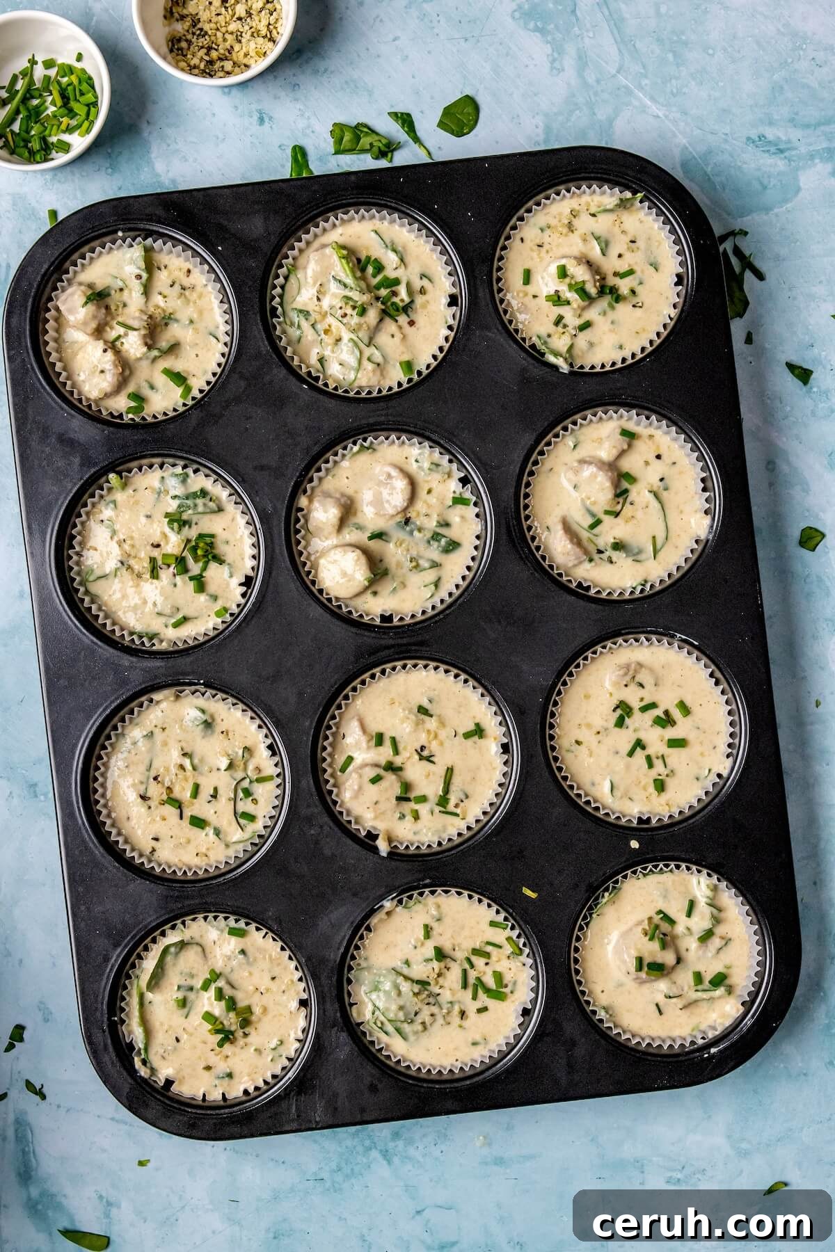 How to Make Savory Sausage Breakfast Muffins Step 5 - Olivia Adriance
