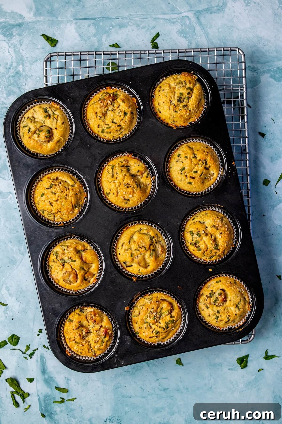 How to Make Savory Sausage Breakfast Muffins Step 6 - Olivia Adriance