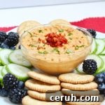 Zesty Hummus Pimento Cheese Dip thumbnail