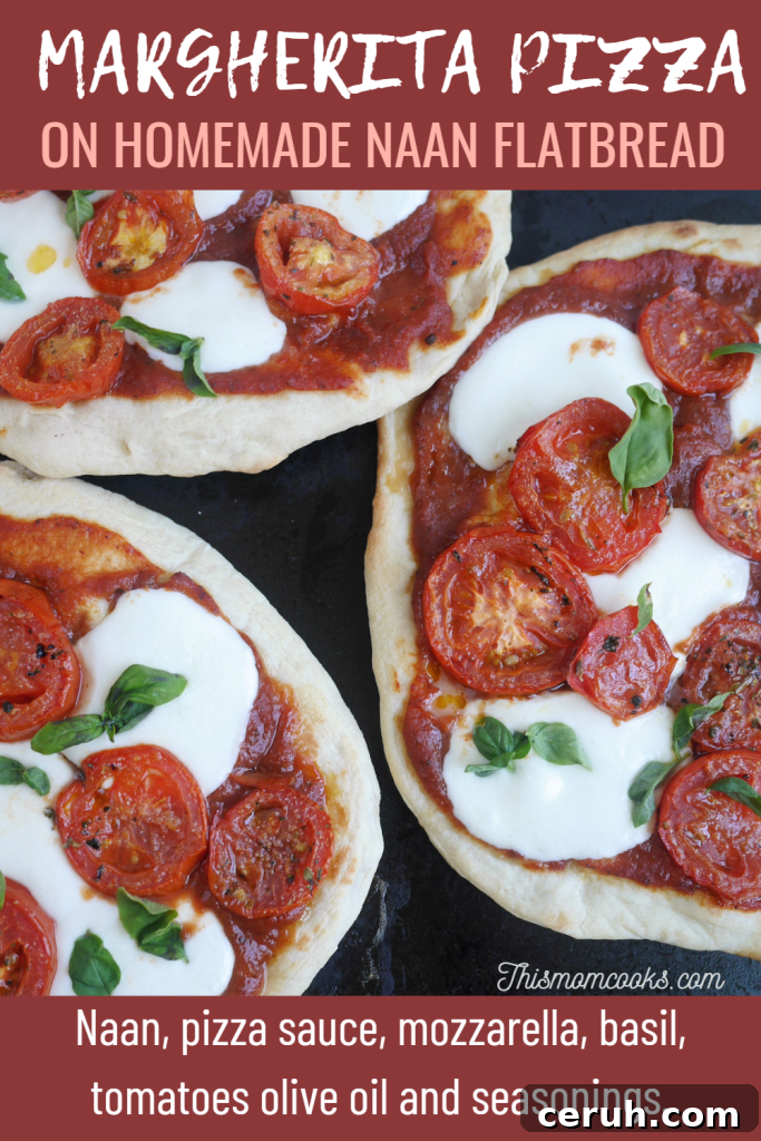 Final Margherita pizza served