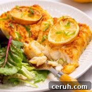 Air fry halibut fillets with lemon butter.