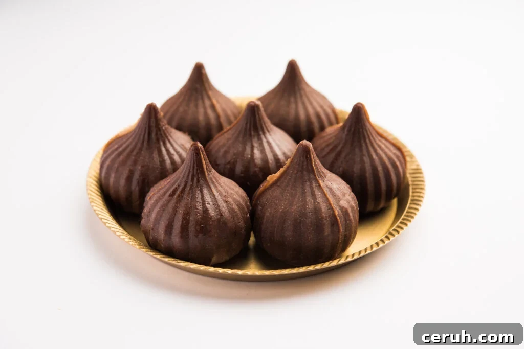 Chocolate Modak