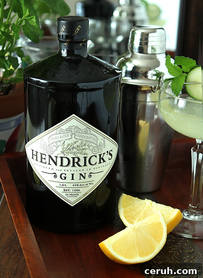 Hendrick's Cucumber Southside