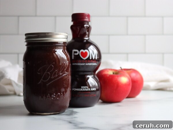 Pomegranate Applesauce