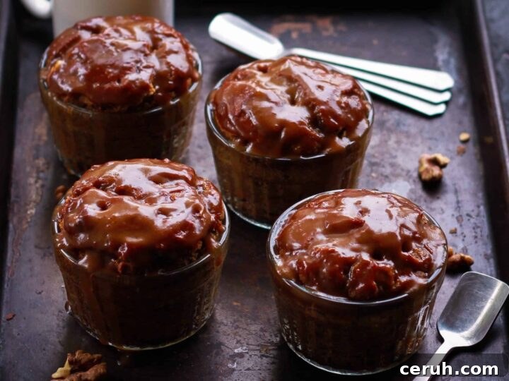 Vegan sticky toffee pudding