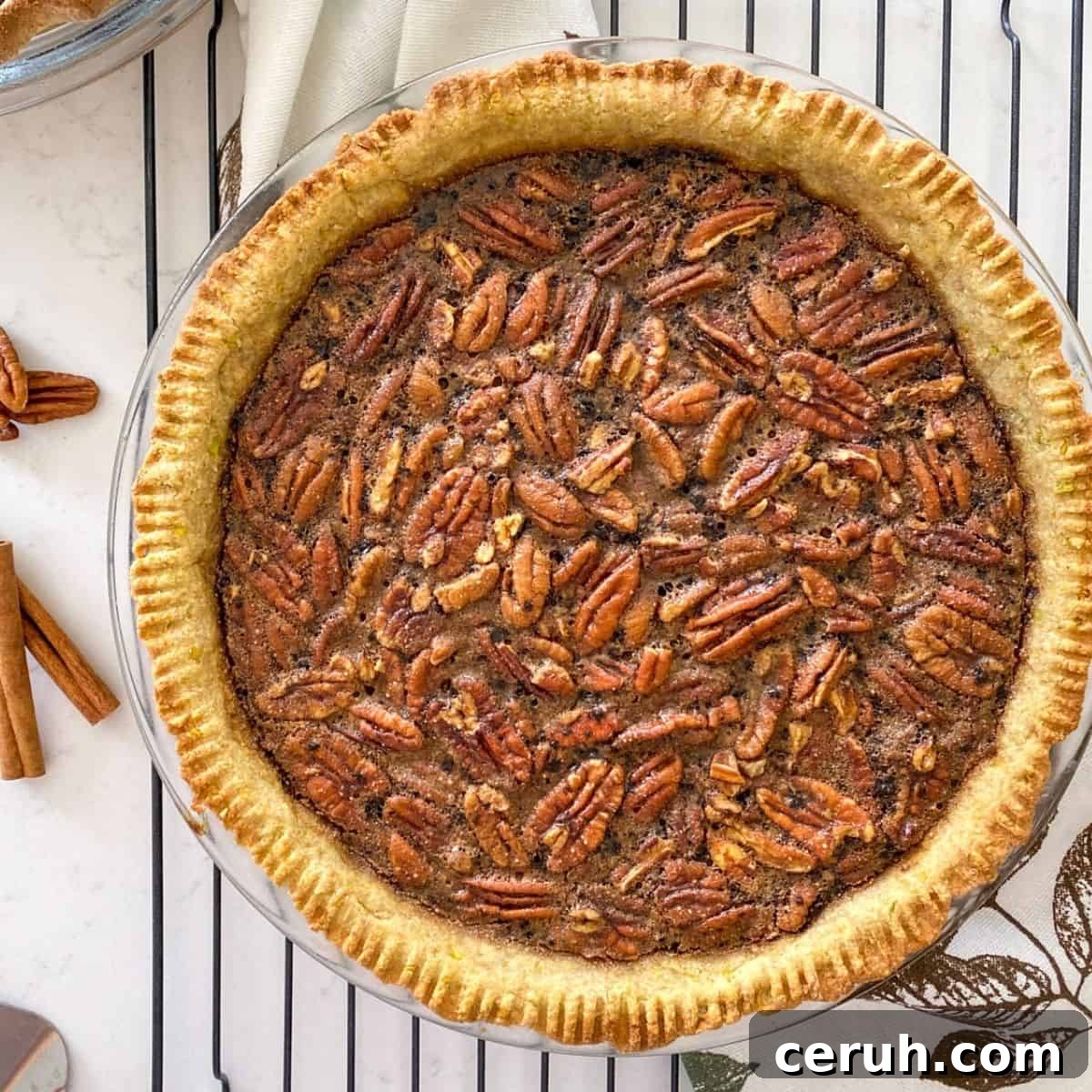 Vegan pecan pie