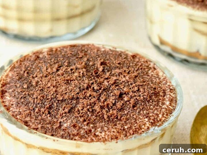 Vegan tiramisu