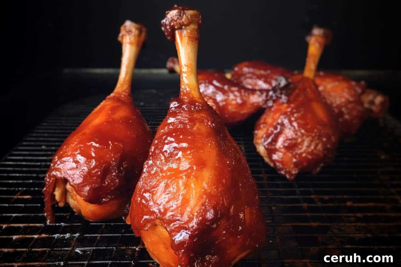 smoking chicken lollipops