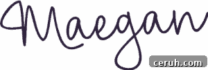 Recipe author signature